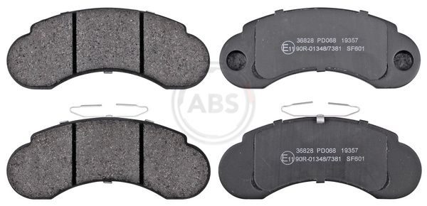 Тормозные колодки дисковые A.B.S. 36828