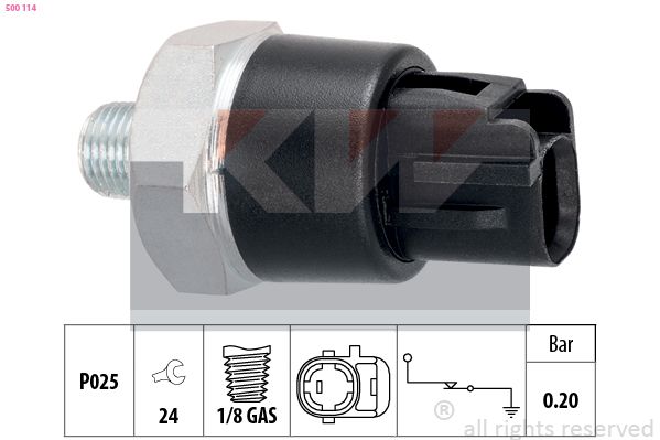 Датчик тиску оливи KW 500114 - zapix