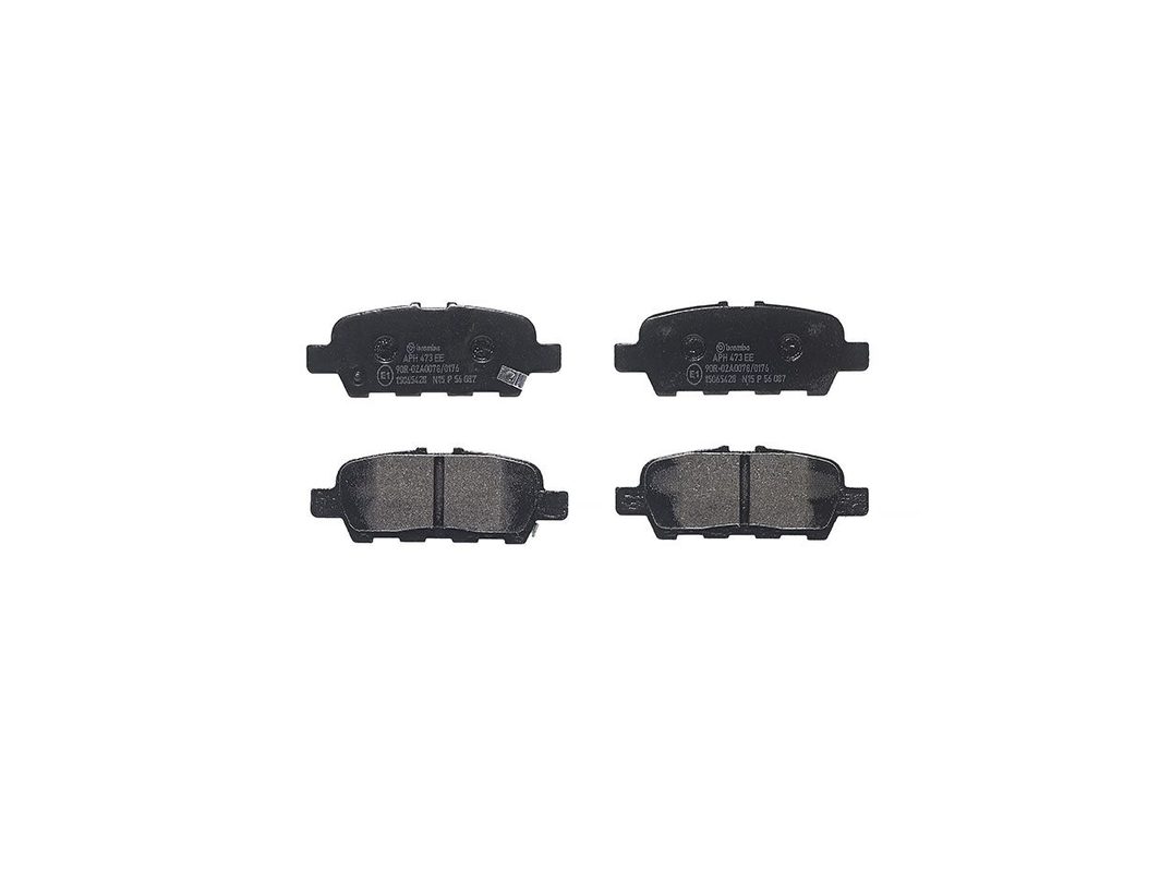 Гальмівні колодки дискові BREMBO P56087 - zapix