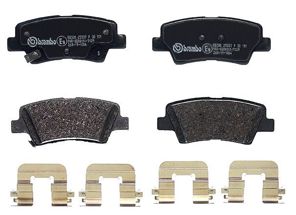Гальмівні колодки дискові BREMBO P30101 - zapix
