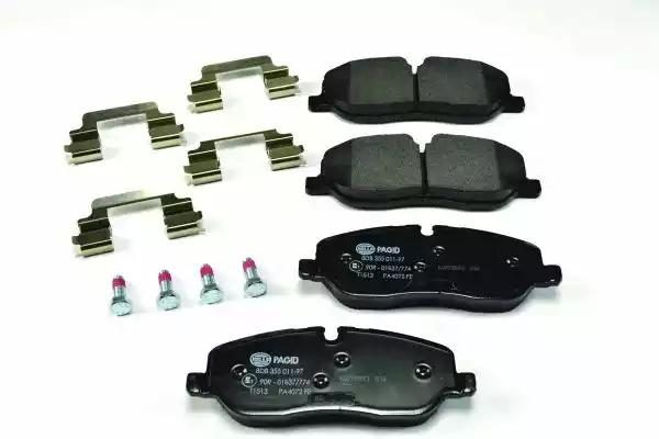 Гальмівні колодки дискові HELLA PAGID 8DB355011971 - zapix
