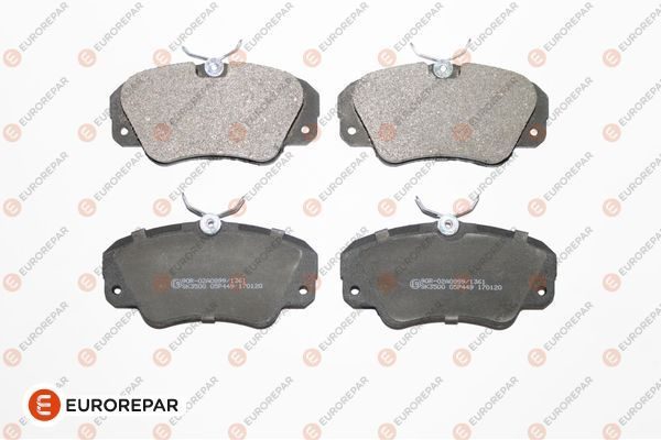 Гальмівні колодки дискові EUROREPAR 1639382780 - zapix