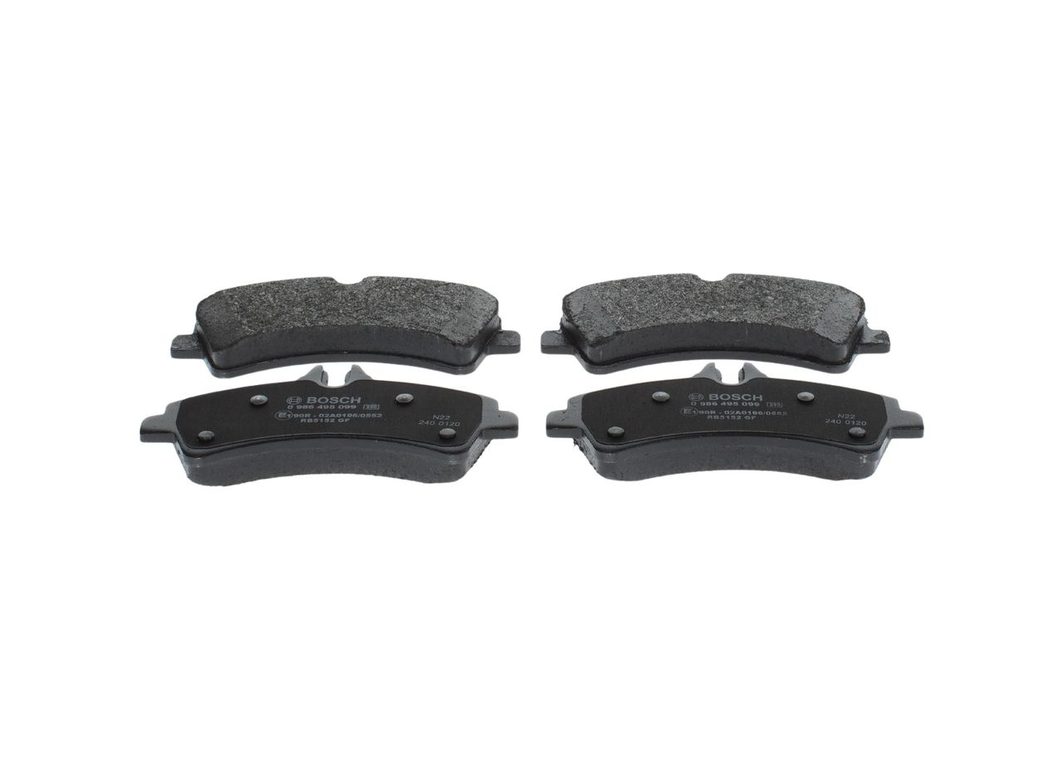 Гальмівні колодки дискові BOSCH 0986495099 - zapix
