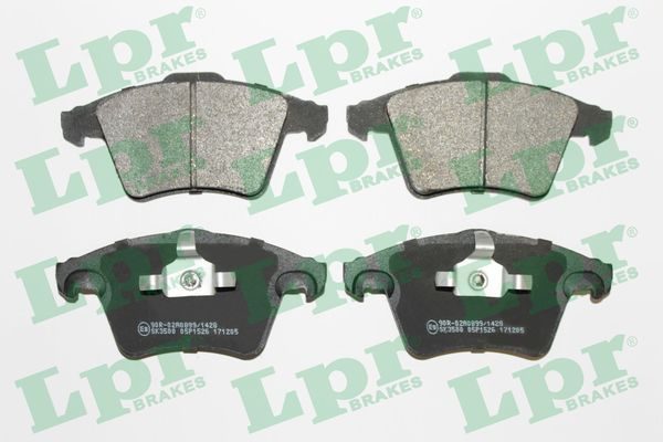 Гальмівні колодки дискові LPR 05P1526 - zapix