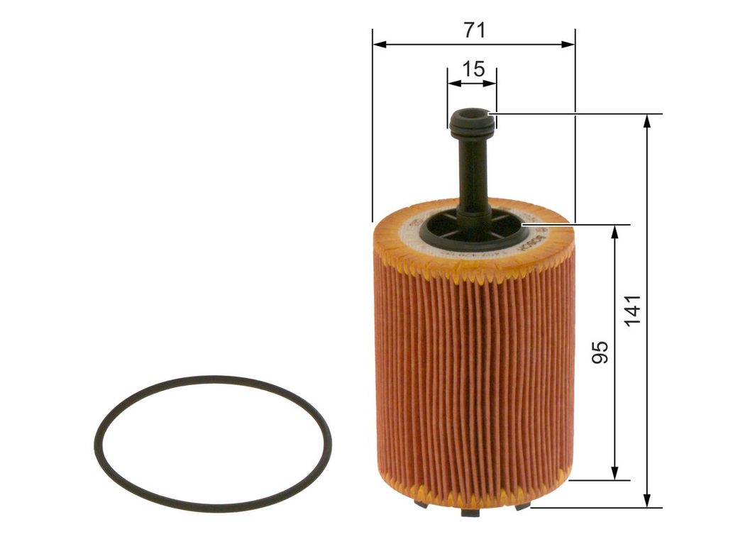 Оливний фільтр BOSCH 1457429192 - zapix
