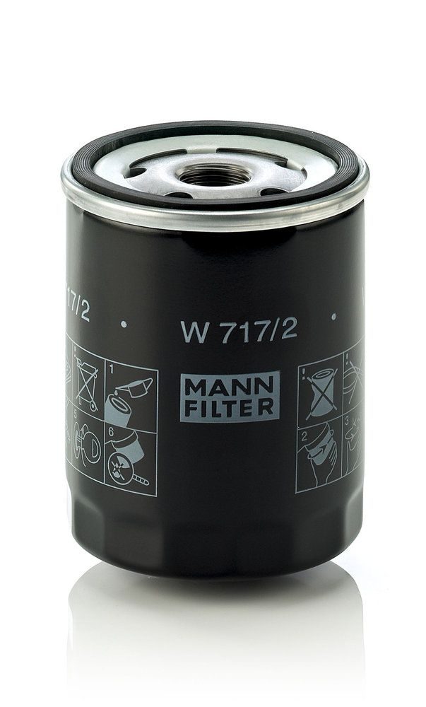 Оливний фільтр MANN-FILTER W7172 - zapix