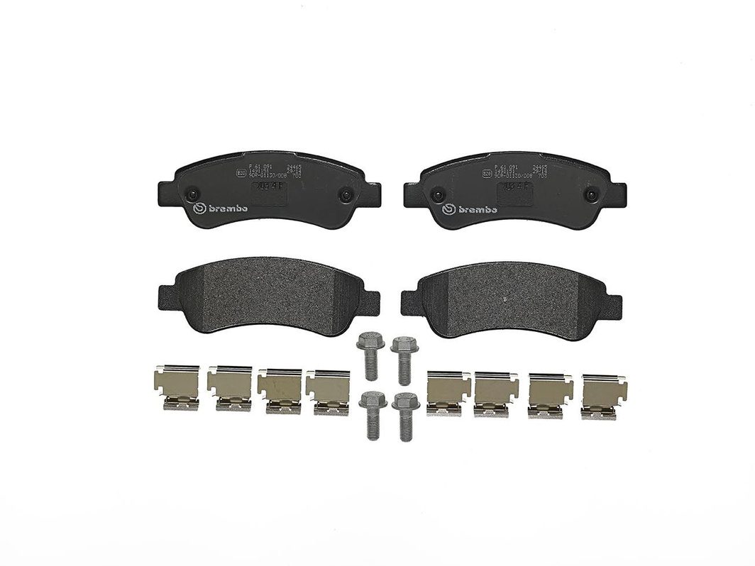 Гальмівні колодки дискові BREMBO P61091 - zapix
