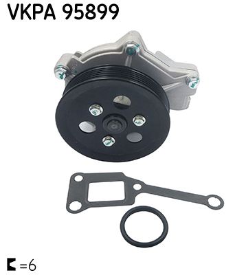 Помпа системи охолодження SKF VKPA95899 - zapix