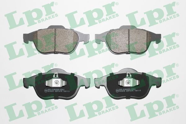 Гальмівні колодки дискові LPR 05P1678 - zapix