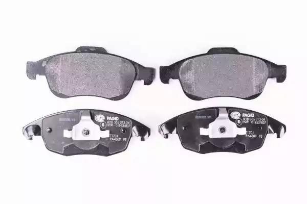 Гальмівні колодки дискові HELLA PAGID 8DB355013341 - zapix