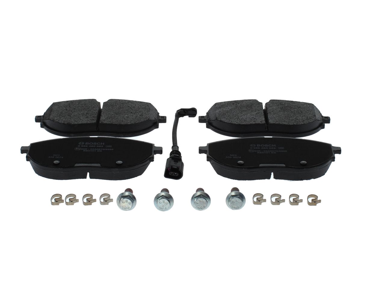 Гальмівні колодки дискові BOSCH 0986460082 - zapix