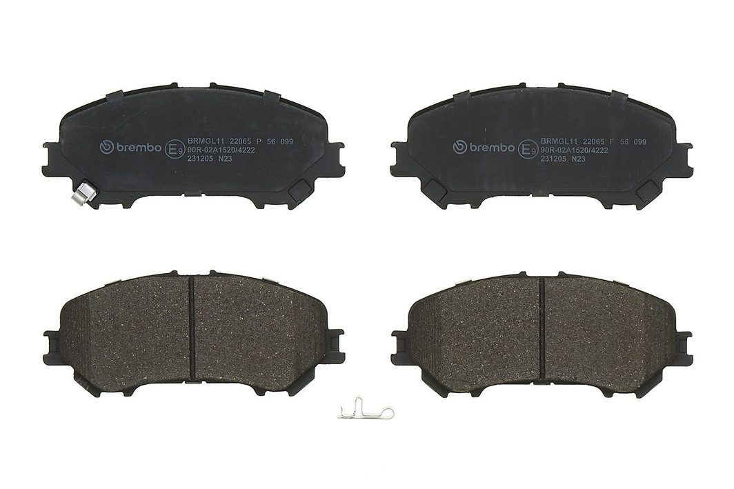 Гальмівні колодки дискові BREMBO P56099 - zapix