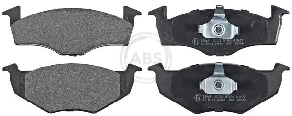 Гальмівні колодки дискові A.B.S. 36969 - zapix