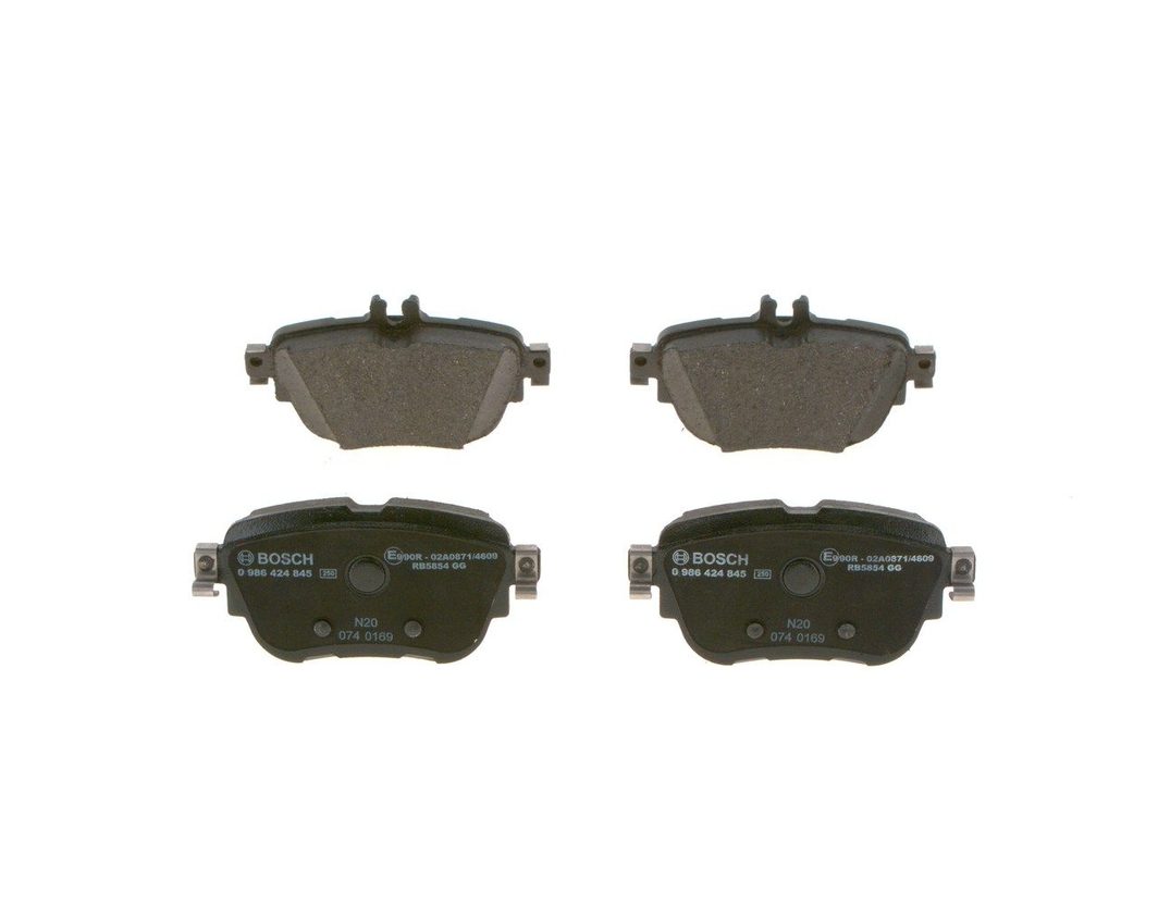 Гальмівні колодки дискові BOSCH 0986424845 - zapix