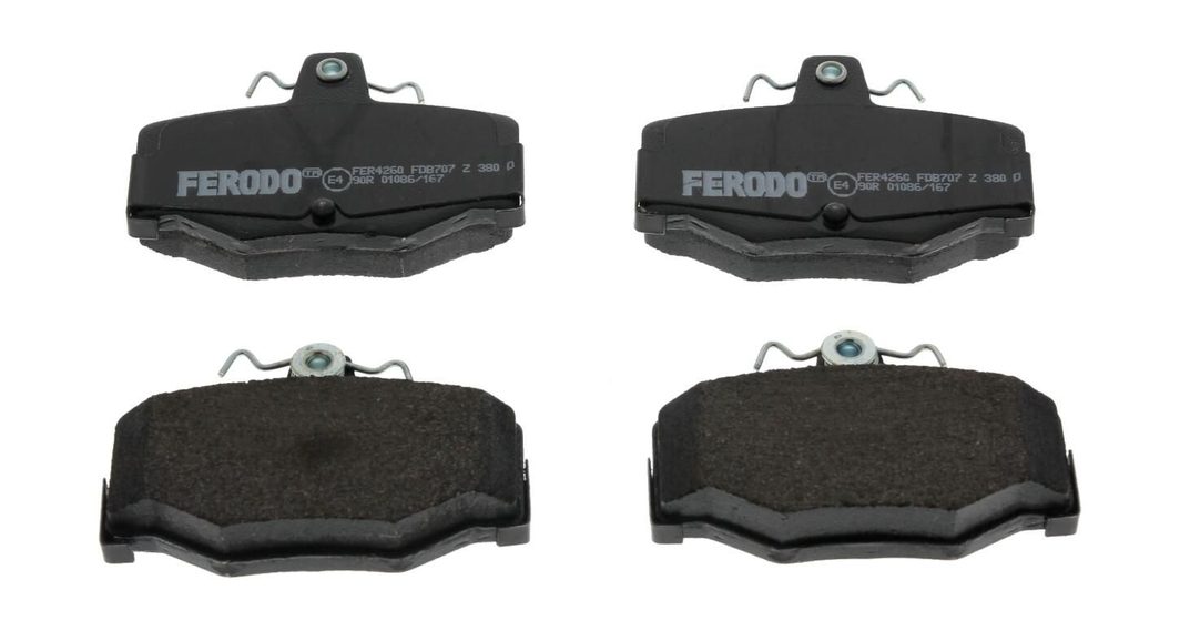 Гальмівні колодки дискові FERODO FDB707 - zapix