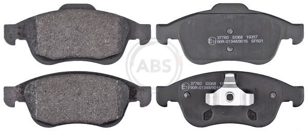 Тормозные колодки дисковые A.B.S. 37760