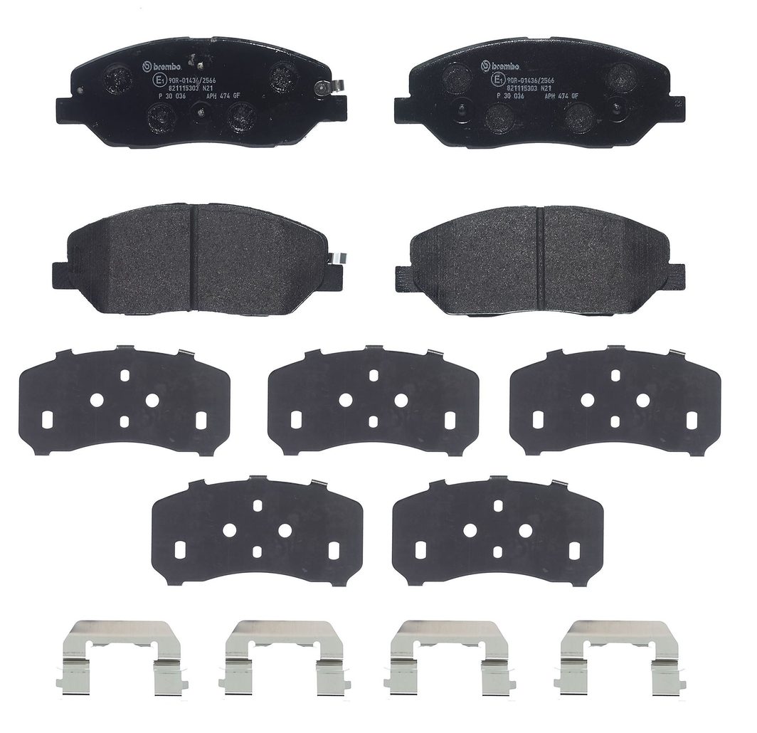 Гальмівні колодки дискові BREMBO P30036 - zapix