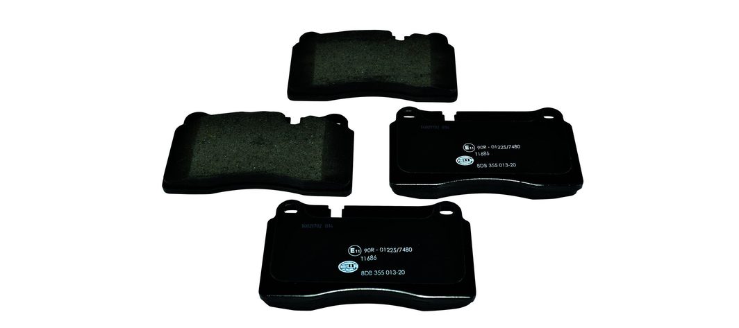 Гальмівні колодки дискові HELLA 8DB355013201 - zapix