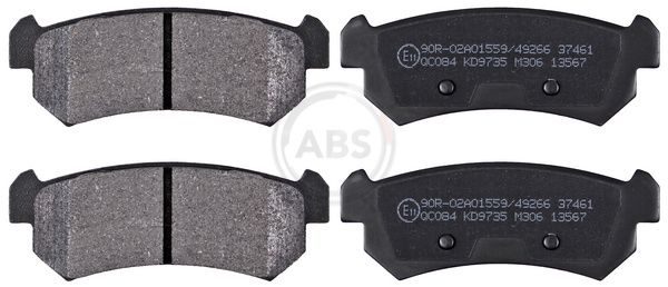 Гальмівні колодки дискові A.B.S. 37461 - zapix
