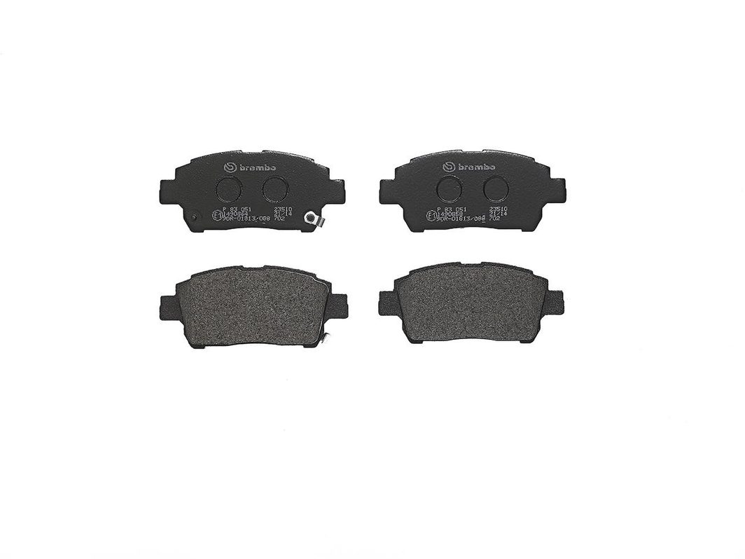 Гальмівні колодки дискові BREMBO P83051 - zapix