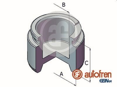 Поршень гальмівного супорта AUTOFREN SEINSA D025586 - zapix