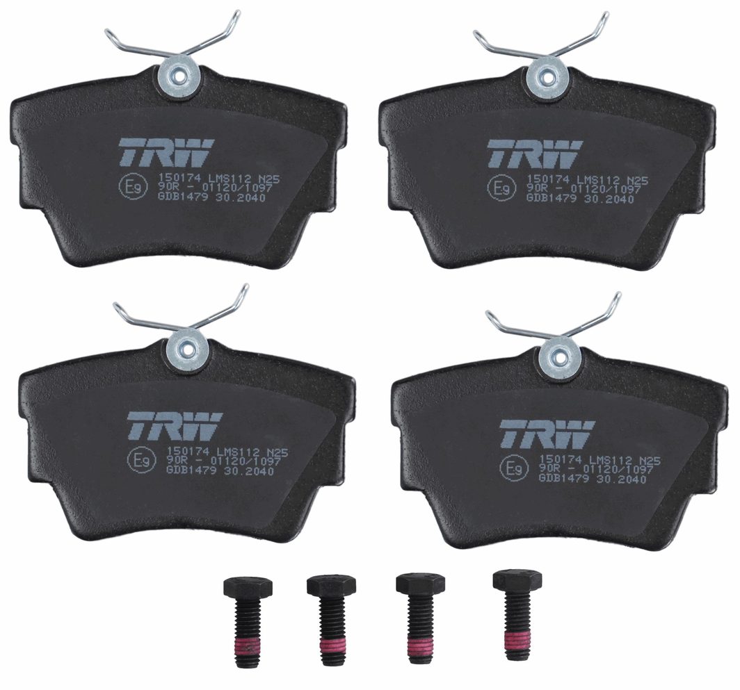 Тормозные колодки дисковые TRW GDB1479
