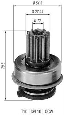 Бендикс стартера MAGNETI MARELLI 940113020199 - zapix
