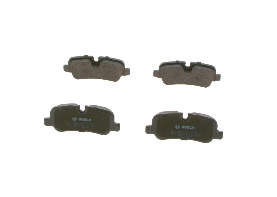 Гальмівні колодки дискові BOSCH 0986494148 - zapix
