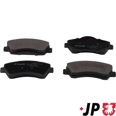 Гальмівні колодки дискові JP GROUP 4163607710 - zapix