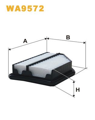 Повітряний фільтр WIX FILTERS WA9592 - zapix