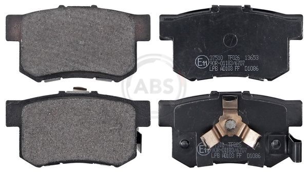 Гальмівні колодки дискові A.B.S. 37510 - zapix