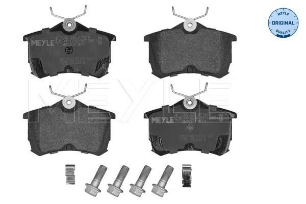 Гальмівні колодки дискові MEYLE 0252352714W - zapix
