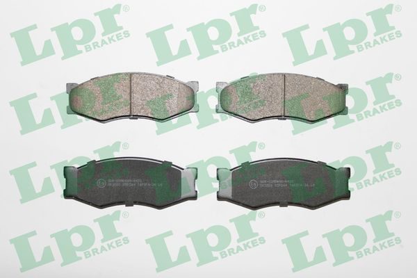 Гальмівні колодки дискові LPR 05P264 - zapix