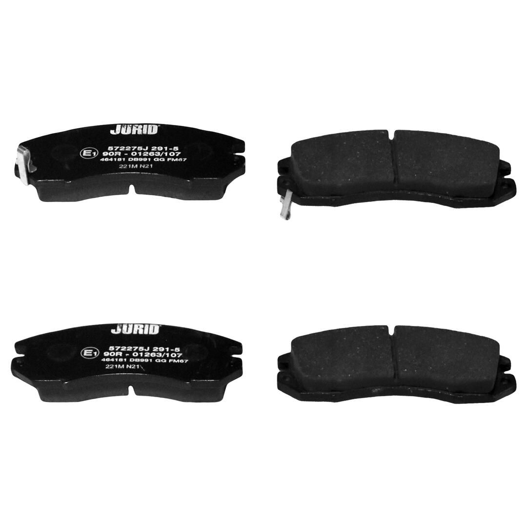 Гальмівні колодки дискові JURID 572275J - zapix