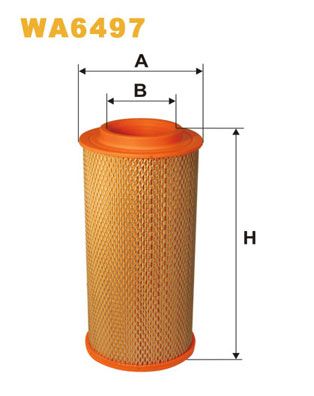 Повітряний фільтр WIX FILTERS WA6497 - zapix