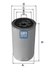 Оливний фільтр UFI 2318601 - zapix