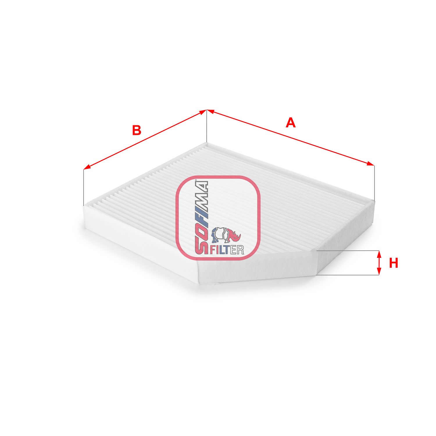 Фільтр салону SOFIMA S3153C - zapix