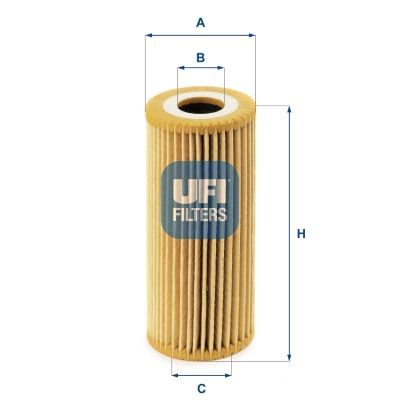 Оливний фільтр UFI 2506700 - zapix