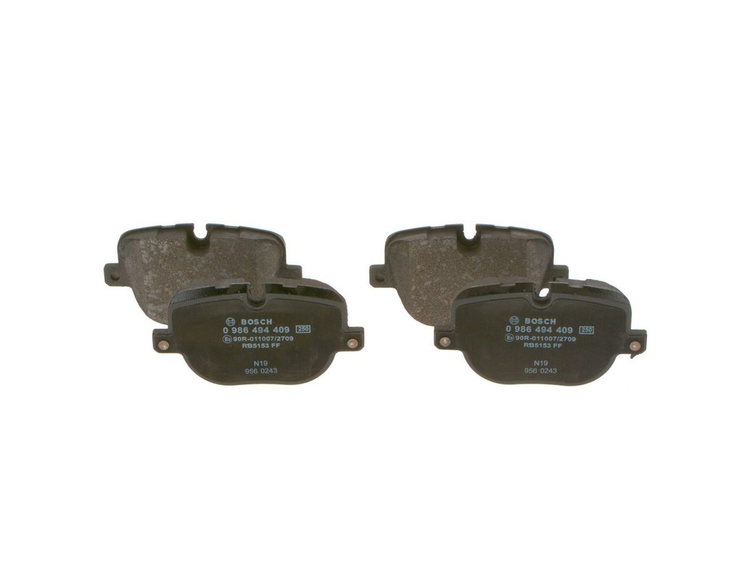 Гальмівні колодки дискові BOSCH 0986494409 - zapix