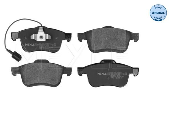 Гальмівні колодки дискові MEYLE 0252472720W - zapix