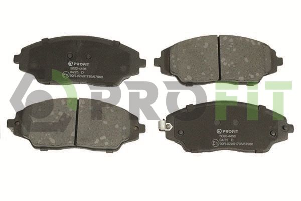 Гальмівні колодки дискові PROFIT 50004496 - zapix