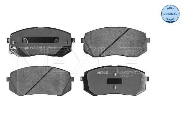 Гальмівні колодки дискові MEYLE 0252450116W - zapix