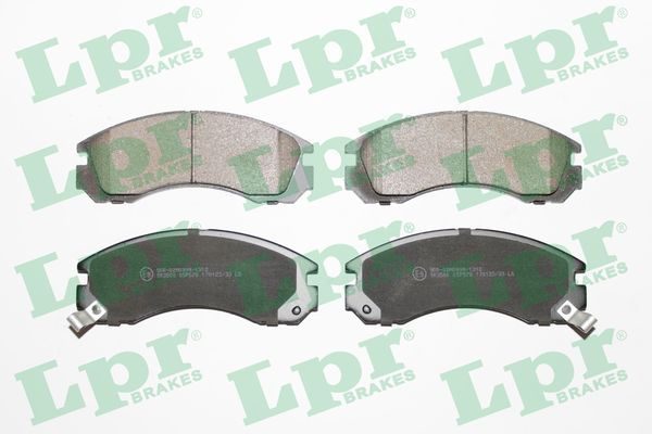Гальмівні колодки дискові LPR 05P578 - zapix
