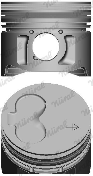 Поршень NÜRAL 8799011140 - zapix