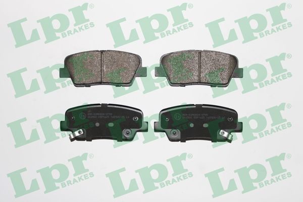 Гальмівні колодки дискові LPR 05P1625 - zapix