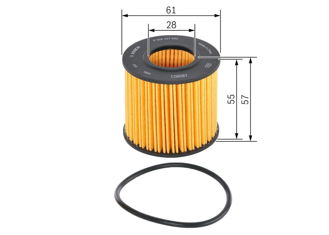 Оливний фільтр BOSCH F026407092 - zapix