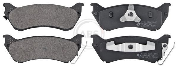 Тормозные колодки дисковые A.B.S. 37148