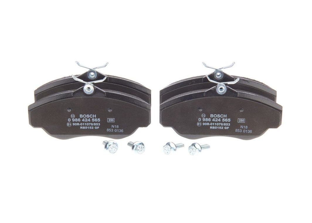 Гальмівні колодки дискові BOSCH 0986424565 - zapix