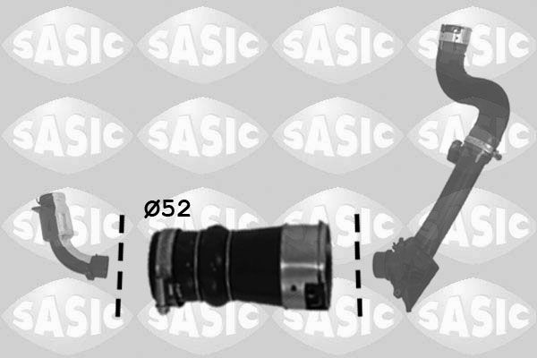 Патрубок інтеркулера SASIC 3334021 - zapix