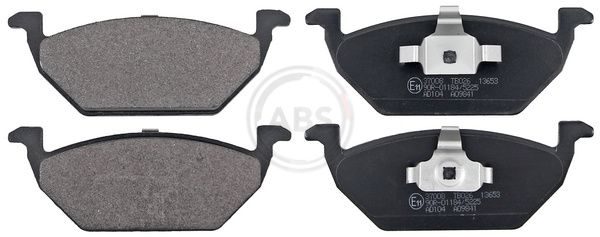 Гальмівні колодки дискові A.B.S. 37008 - zapix